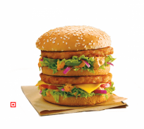 Last Hour Deal Maharaja MAC VEG Burger(1+1)